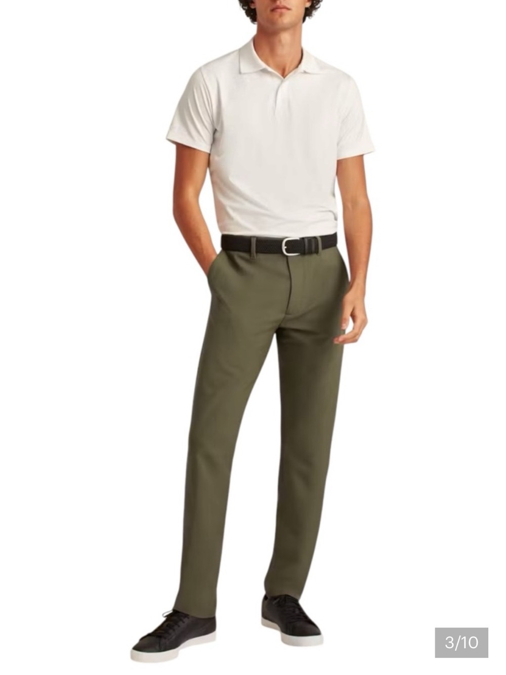 Bonobos Wild Olive Slim Performance Link Golf Pants